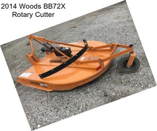 2014 Woods BB72X Rotary Cutter