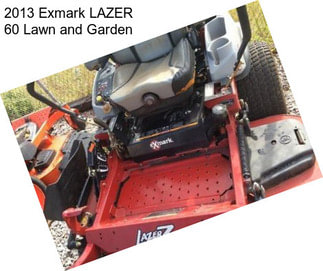 2013 Exmark LAZER 60 Lawn and Garden