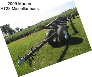 2009 Maurer HT28 Miscellaneous