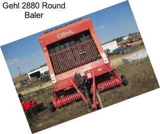 Gehl 2880 Round Baler