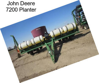 John Deere 7200 Planter