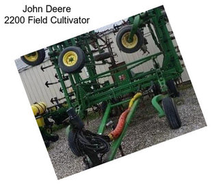 John Deere 2200 Field Cultivator