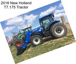 2016 New Holland T7.175 Tractor