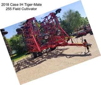 2018 Case IH Tiger-Mate 255 Field Cultivator