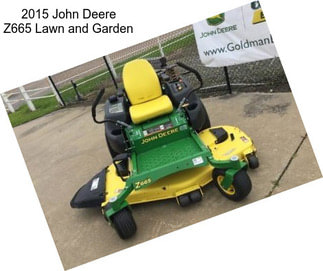 2015 John Deere Z665 Lawn and Garden