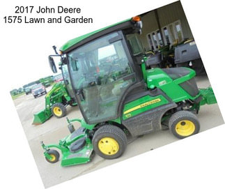 2017 John Deere 1575 Lawn and Garden