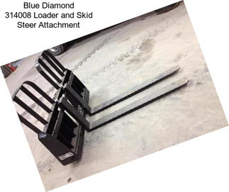 Blue Diamond 314008 Loader and Skid Steer Attachment