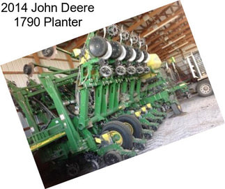 2014 John Deere 1790 Planter