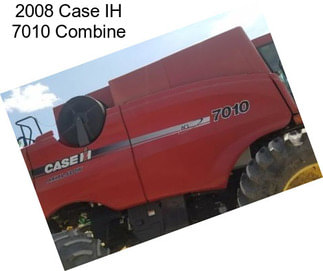 2008 Case IH 7010 Combine