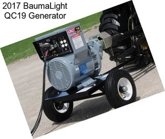 2017 BaumaLight QC19 Generator