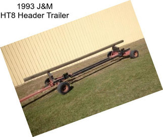 1993 J&M HT8 Header Trailer