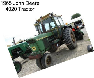 1965 John Deere 4020 Tractor