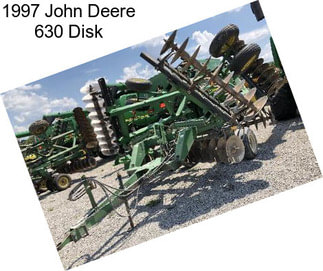 1997 John Deere 630 Disk