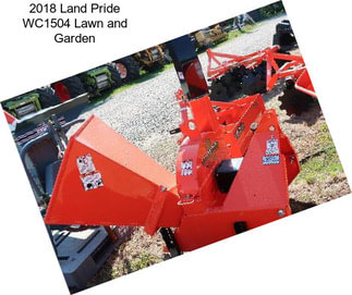 2018 Land Pride WC1504 Lawn and Garden