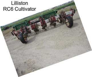 Lilliston RC6 Cultivator