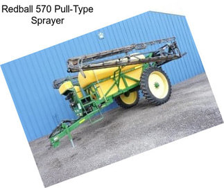 Redball 570 Pull-Type Sprayer