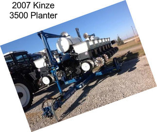 2007 Kinze 3500 Planter