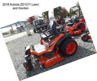 2018 Kubota ZD1211 Lawn and Garden