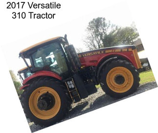 2017 Versatile 310 Tractor