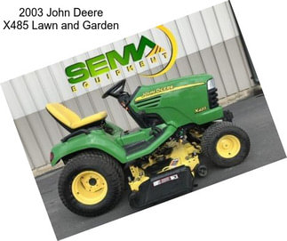 2003 John Deere X485 Lawn and Garden