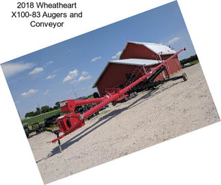 2018 Wheatheart X100-83 Augers and Conveyor