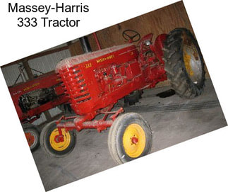 Massey-Harris 333 Tractor