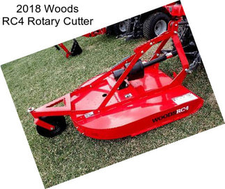 2018 Woods RC4 Rotary Cutter