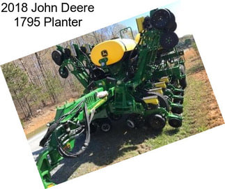 2018 John Deere 1795 Planter