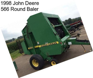 1998 John Deere 566 Round Baler