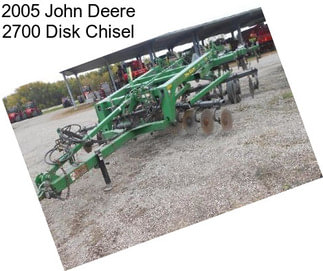 2005 John Deere 2700 Disk Chisel