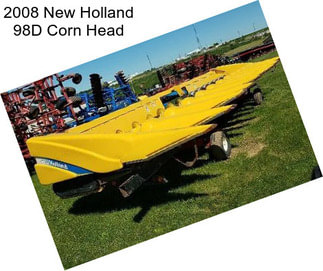 2008 New Holland 98D Corn Head