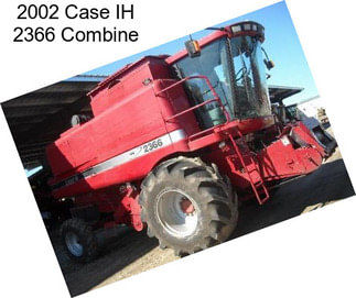 2002 Case IH 2366 Combine