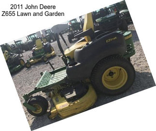 2011 John Deere Z655 Lawn and Garden