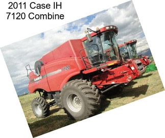 2011 Case IH 7120 Combine