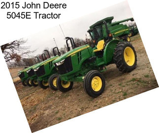 2015 John Deere 5045E Tractor