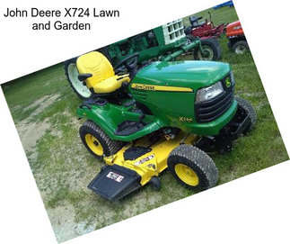 John Deere X724 Lawn and Garden