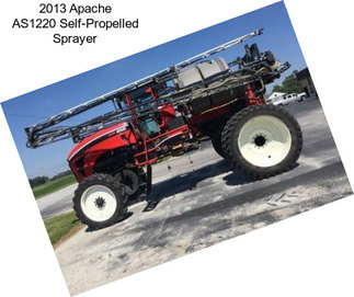 2013 Apache AS1220 Self-Propelled Sprayer