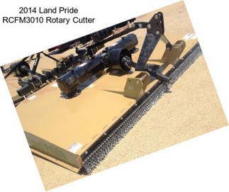 2014 Land Pride RCFM3010 Rotary Cutter