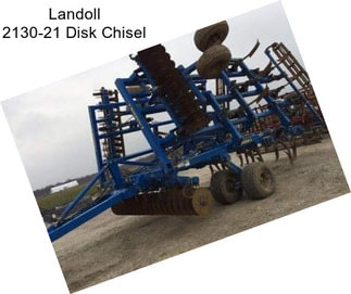 Landoll 2130-21 Disk Chisel