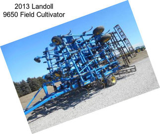 2013 Landoll 9650 Field Cultivator