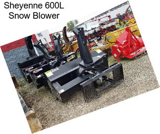 Sheyenne 600L Snow Blower