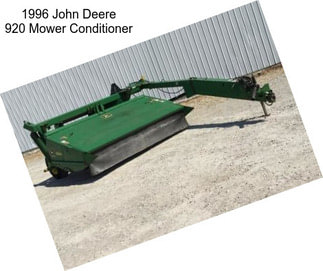 1996 John Deere 920 Mower Conditioner