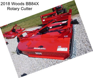 2018 Woods BB84X Rotary Cutter