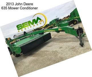 2013 John Deere 635 Mower Conditioner