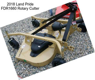 2018 Land Pride FDR1660 Rotary Cutter