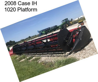 2008 Case IH 1020 Platform