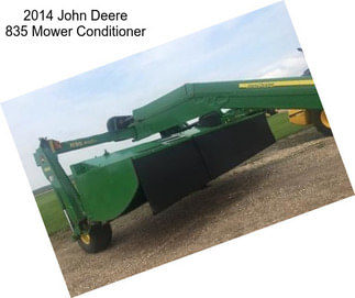 2014 John Deere 835 Mower Conditioner