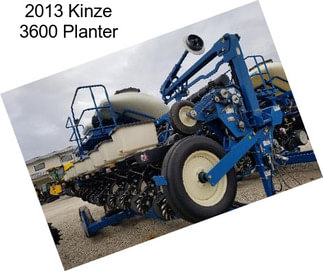 2013 Kinze 3600 Planter