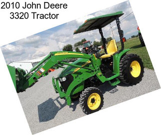 2010 John Deere 3320 Tractor