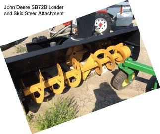 John Deere SB72B Loader and Skid Steer Attachment